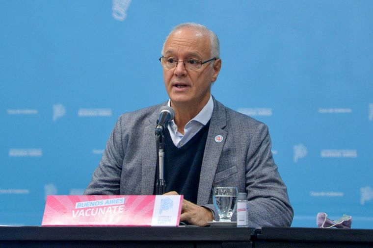 El ministro de salud bonaerense, Daniel Gollán.