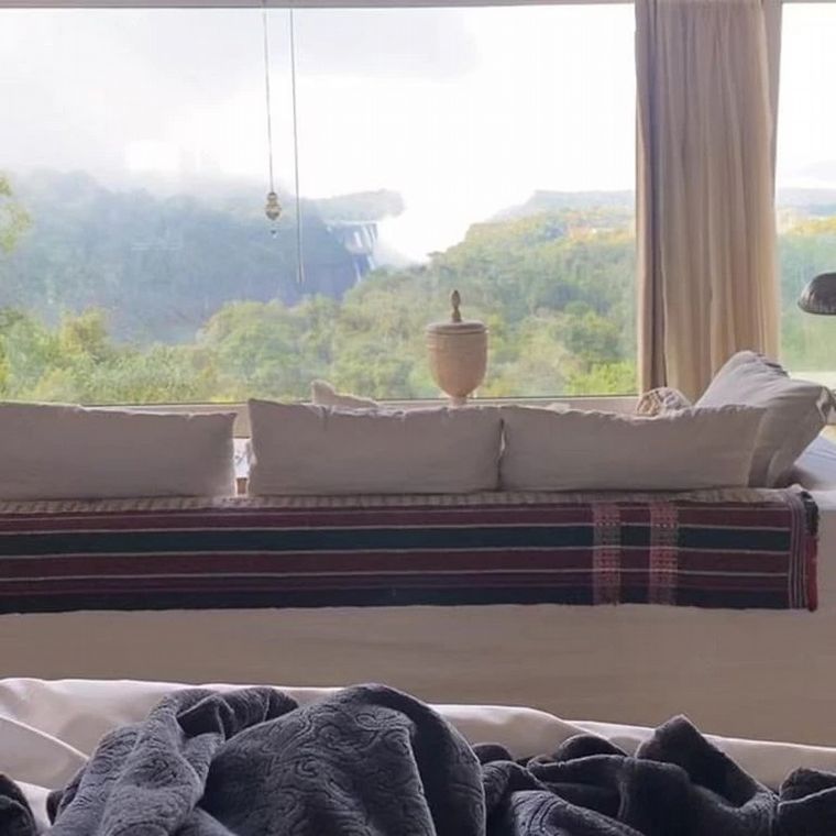 Las vacaciones de Lali Espósito en las Cataratas del Iguazú