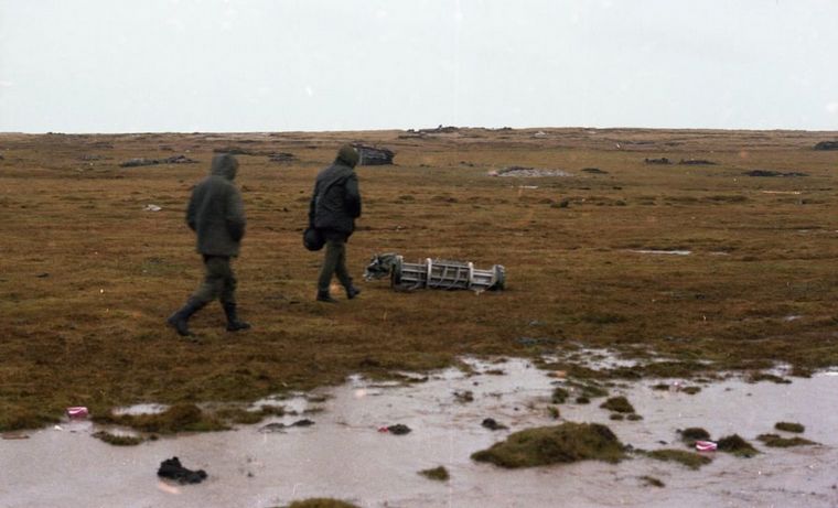 Un ex combatiente recibió fotos que había tomado en Malvinas