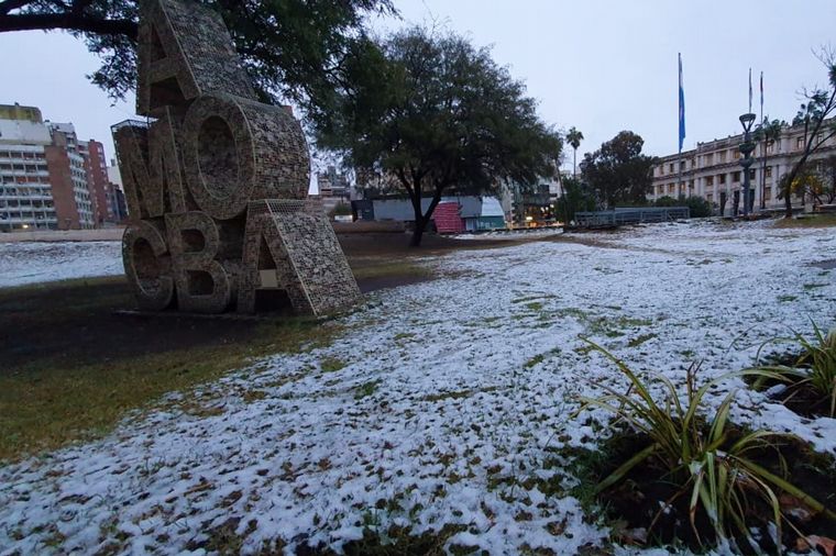 FOTO: Postales de la nieve en Córdoba.