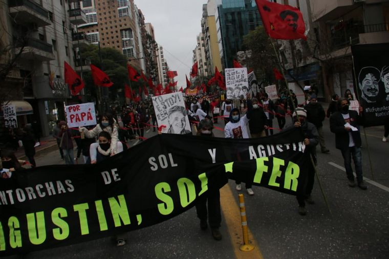 Los familiares de las víctimas de Circunvalación marcharon en Córdoba.