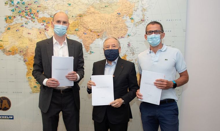 Jean Etienne Amaury, Jean Todt  y Jean Le Moëner, el acuerdo de FIA y A.S.O.