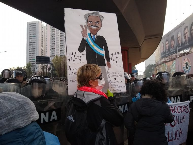 Movilización en Capital Federal