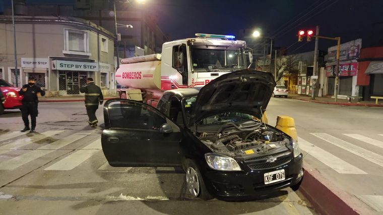 Grave choque en avenida Colón y Monseñor de Andrea en Córdoba.