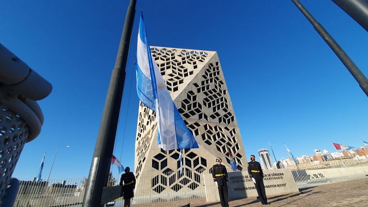 Córdoba conmemoró el Día de la Bandera en el Centro Cívico