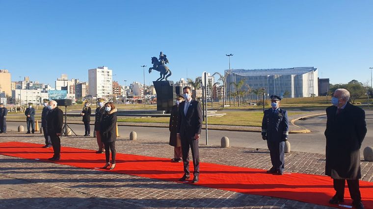 Córdoba conmemoró el Día de la Bandera en el Centro Cívico