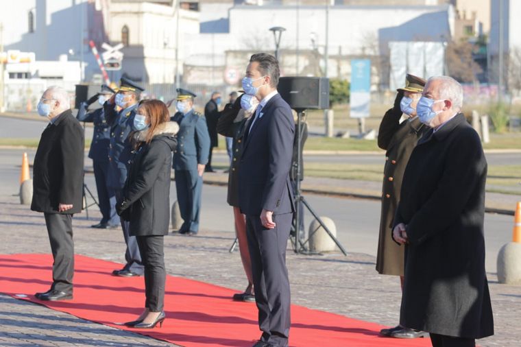 Córdoba conmemoró el Día de la Bandera en el Centro Cívico