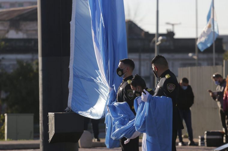 Córdoba conmemoró el Día de la Bandera en el Centro Cívico