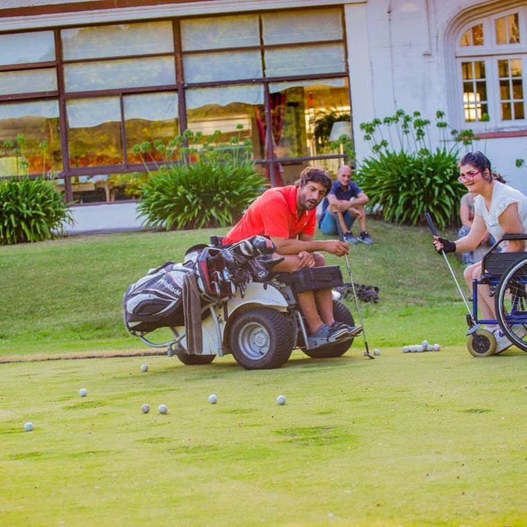 Mariano Tubio, campeón de golf adaptado
