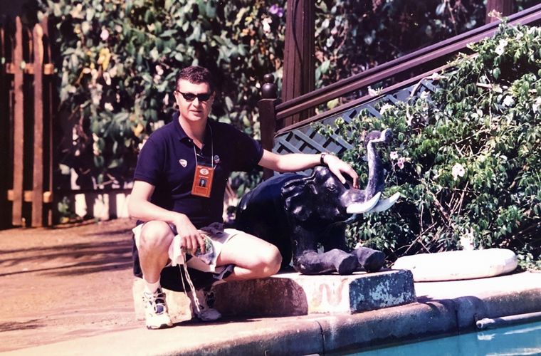 El elefante, símbolo de África en cada lugar de Nairobi.