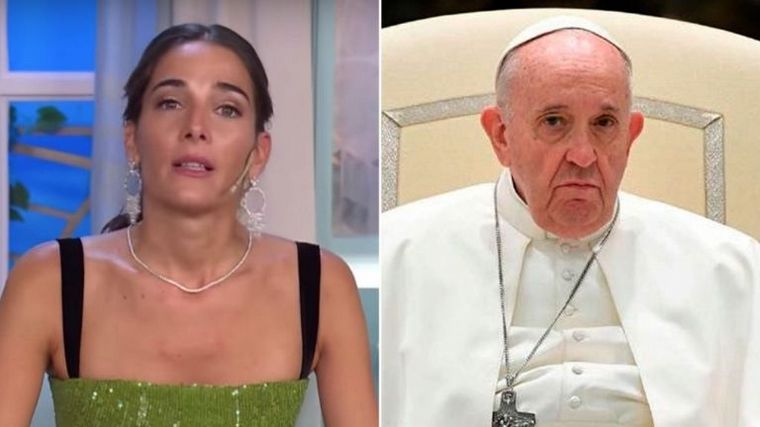 Juana Viale increpó al Papa: 