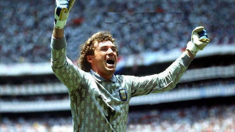 Nery Pumpido recordó al 10.