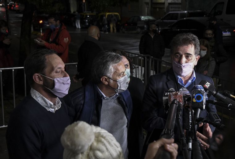 La mesa nacional de Juntos por el Cambio se reunió en Palermo.