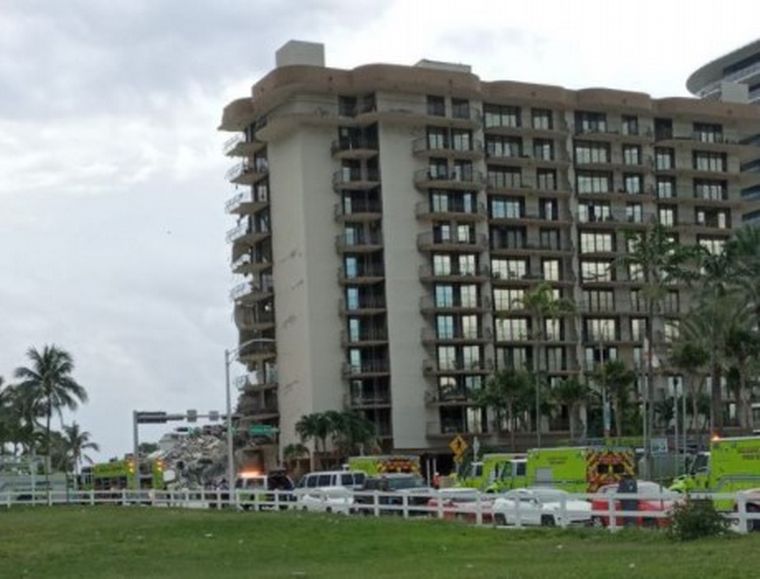 Derrumbe en Miami: cuatro argentinos desaparecidos