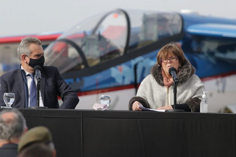 Fernández encabezó un acto en Fadea.