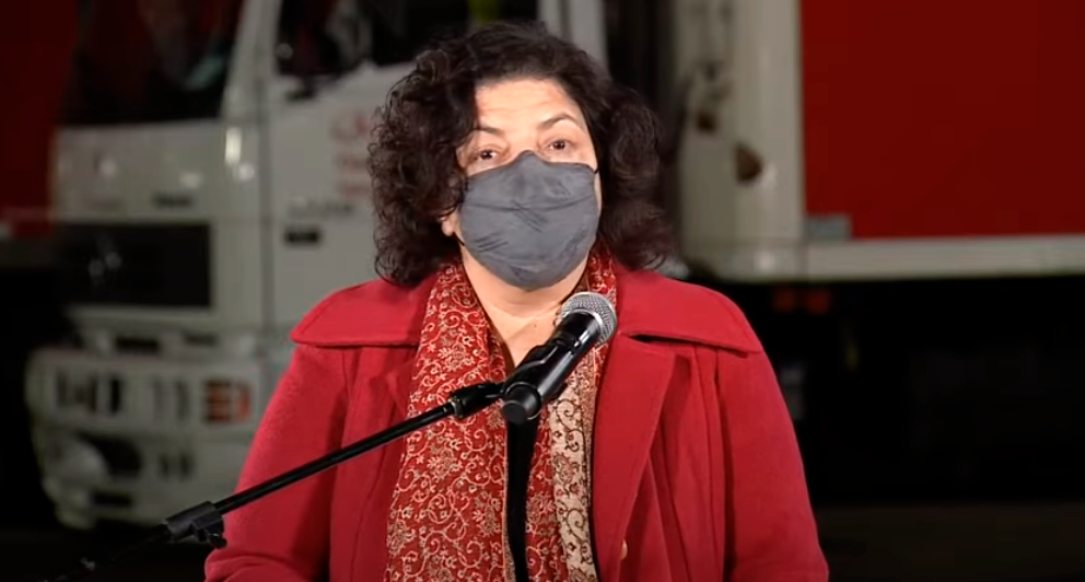 La ministra de Salud anunció la llegada de dosis Sinopharm.