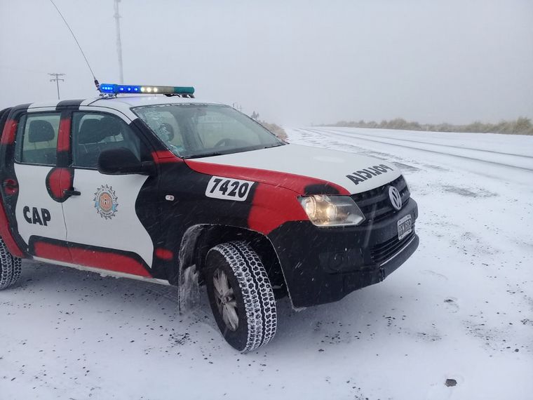 Nieve en las Altas Cumbres