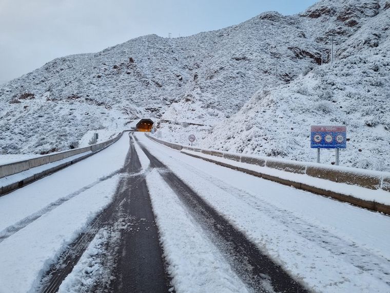 FOTO: Nieve en Mendoza 