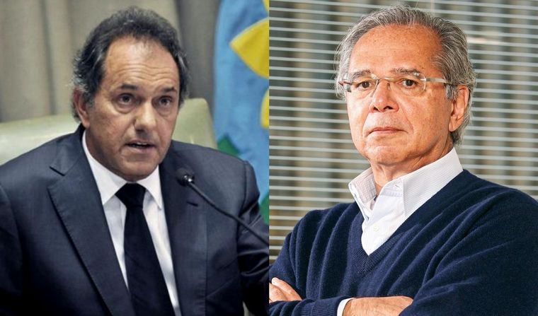 Scioli negó la acusación del ministro de Economía de Brasil