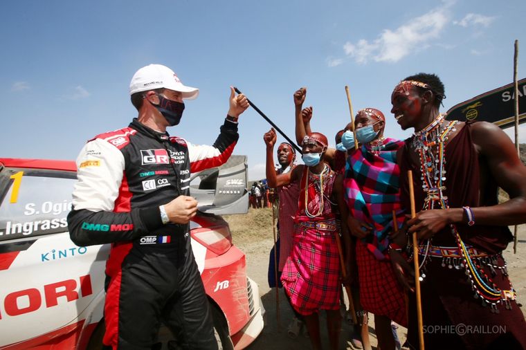 Ogier no había corrido en África y se llevó la victoria en su primera visita