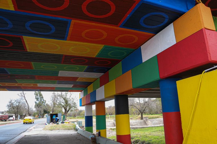 Córdoba ya tiene su primer “puente lego”