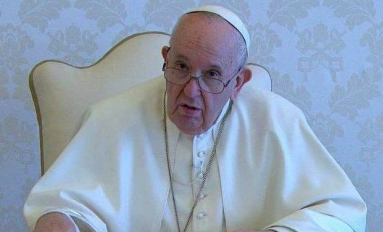 FOTO: El pontífice emitió su mensaje mensual por YouTube. 