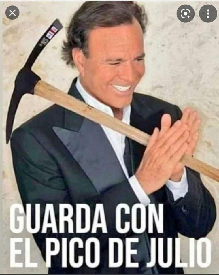 Los hilarantes memes de Julio Iglesias.
