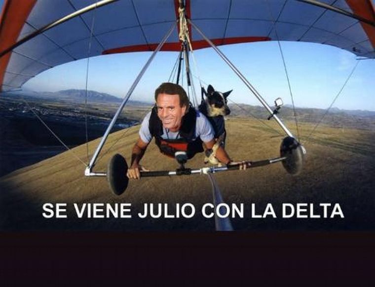 Los hilarantes memes de Julio Iglesias.