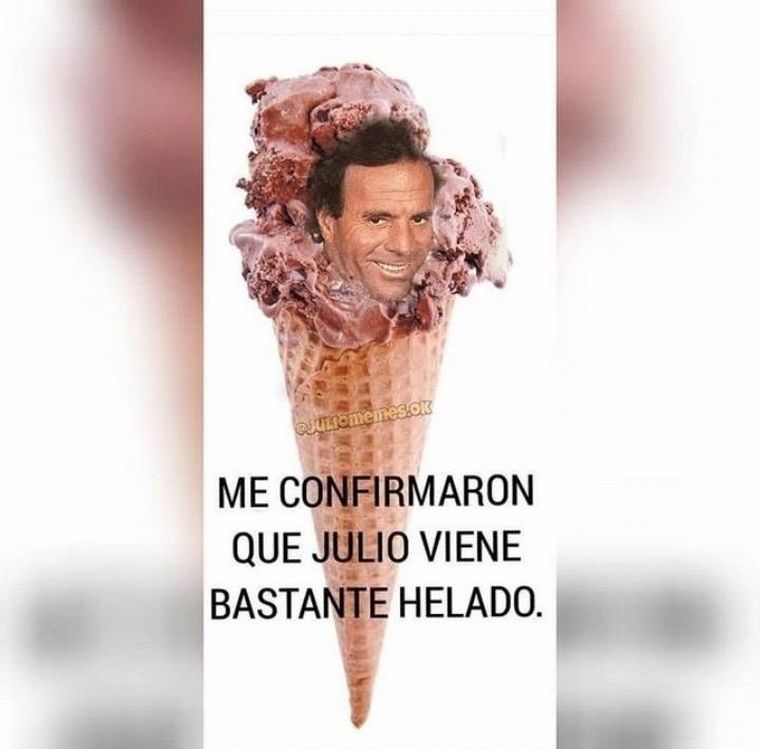 Los hilarantes memes de Julio Iglesias.
