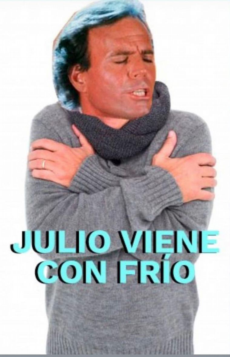 Los hilarantes memes de Julio Iglesias.
