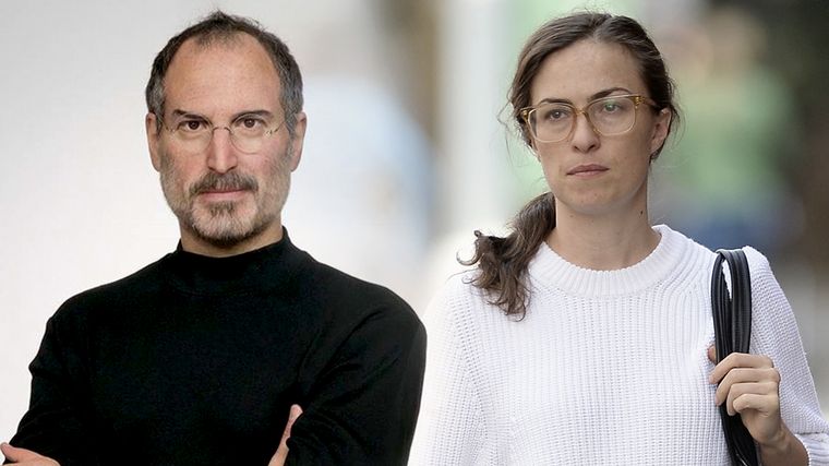 La dura vida de la hija no reconocida de Steve Jobs