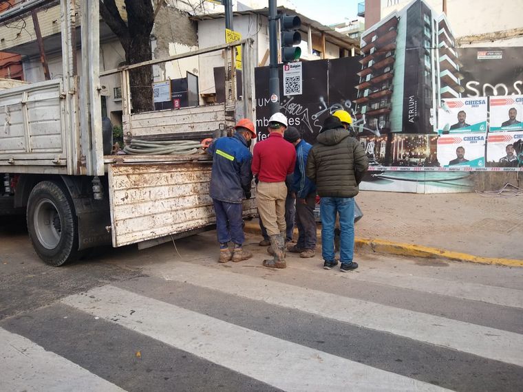 Tres heridos tras derrumbe en una obra en Buenos Aires
