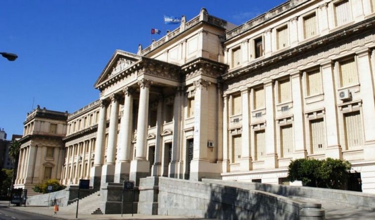 FOTO: Las cenizas de Vélez Sarsfield, en el Palacio de Justicia