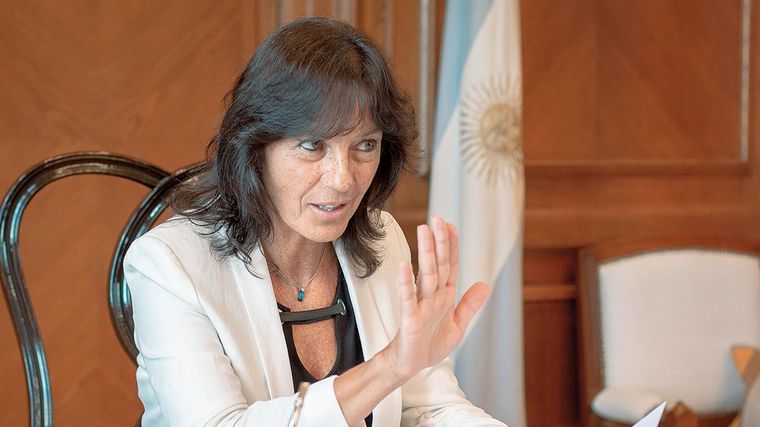 Vilma Ibarra, secretaria Legal y Técnica de la Presidencia.