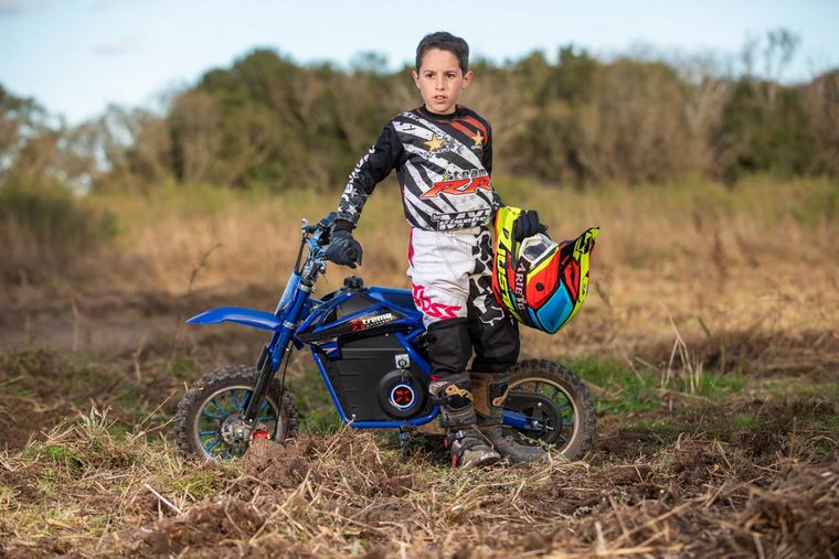 Tiene 10 años y debutará en el Superbike Argentino