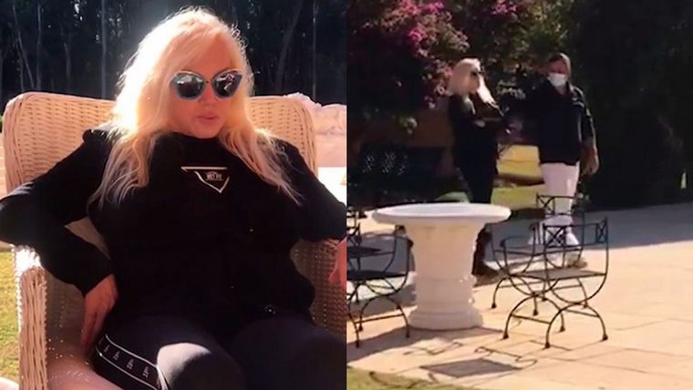 Susana Giménez se recupera en su casa de Punta de Este