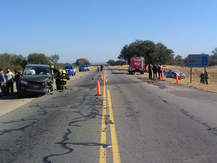 Accidente fatal sobre la ruta 38.