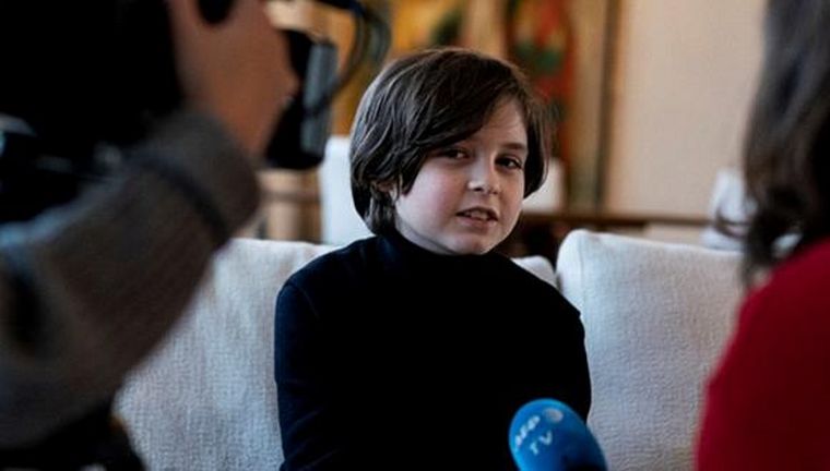 Laurent Simons, el niño belga que se recibió de Físico a los 11 años (Foto: AFP)