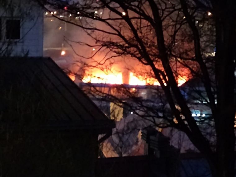 Incendio en el Hospital Regional de Ushuaia