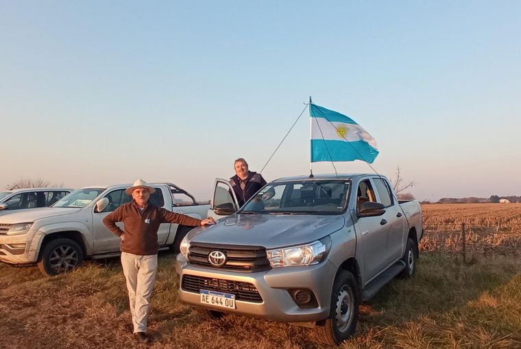 El campo lidera protesta multisectorial contra el Gobierno en San Nicolás