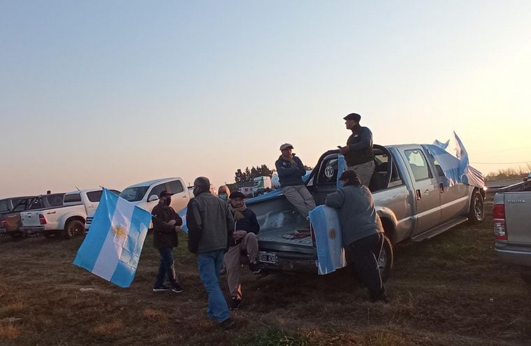 El campo lidera protesta multisectorial contra el Gobierno en San Nicolás