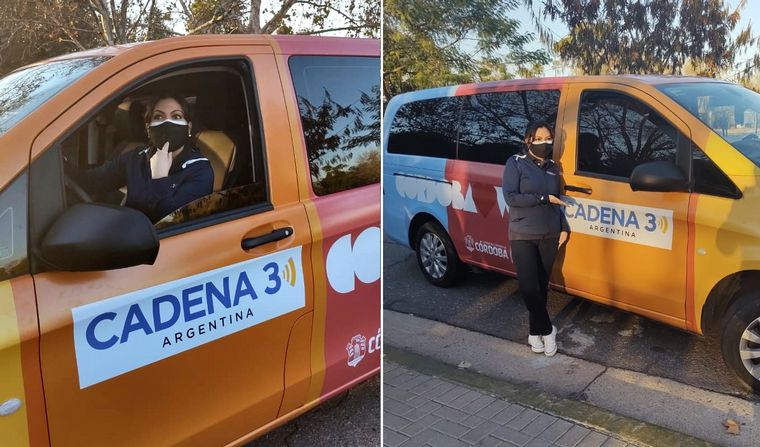 Yeny Ortega, desde Colonia Caroya. 