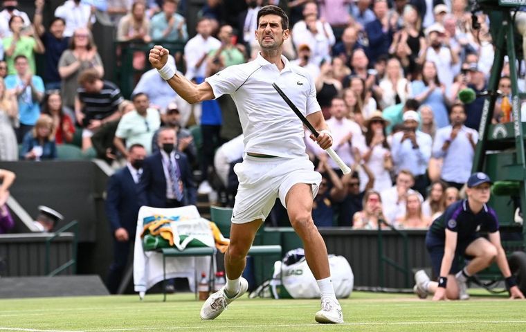 Djokovic jugará la final de Wimbledon contra Berrettini.