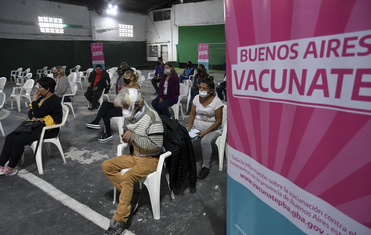 FOTO: Comenzó la jornada especial de vacunación en Buenos Aires