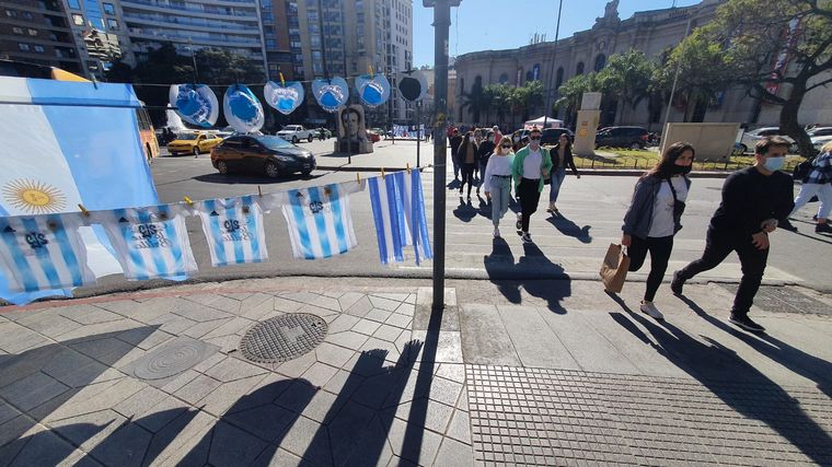 FOTO: Así se palpita la previa del partido de Argentina en Córdoba