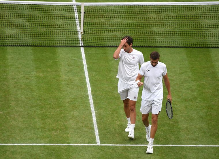 Horacio Zeballos y Marcel Granollers no pudieron en la final de Wimbledon
