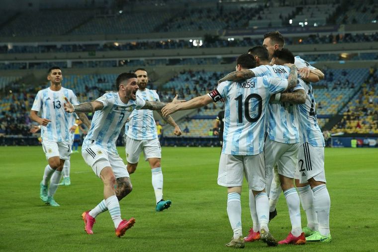FOTO: Argentina campeón de la Copa América 2021