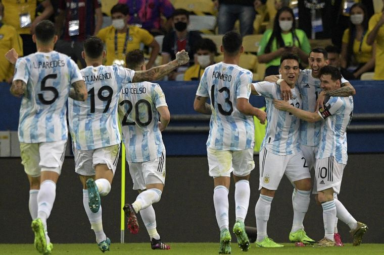 FOTO: Argentina campeón de la Copa América 2021