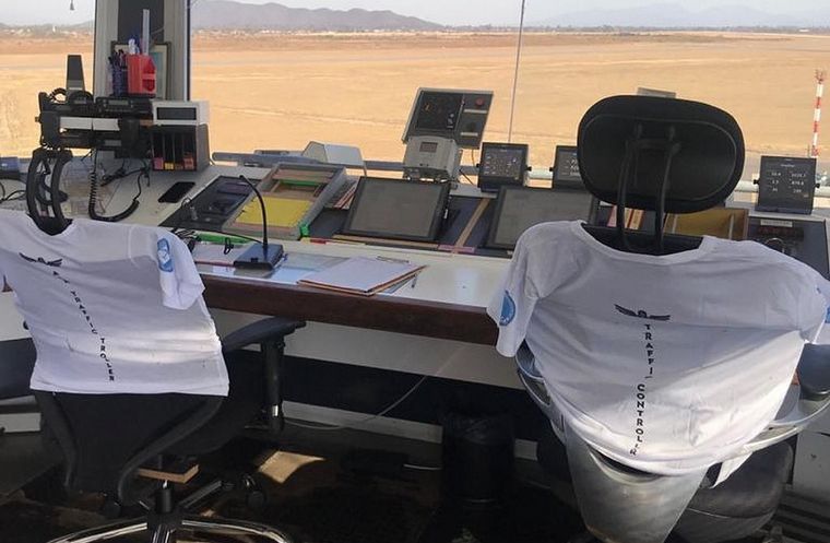 Un paro afectará este lunes los vuelos en todo el país (Foto: Infobaires24)