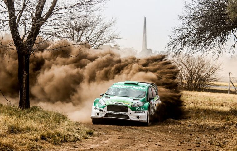 Nico Díaz con el Ford ganó en Maxi Rally.